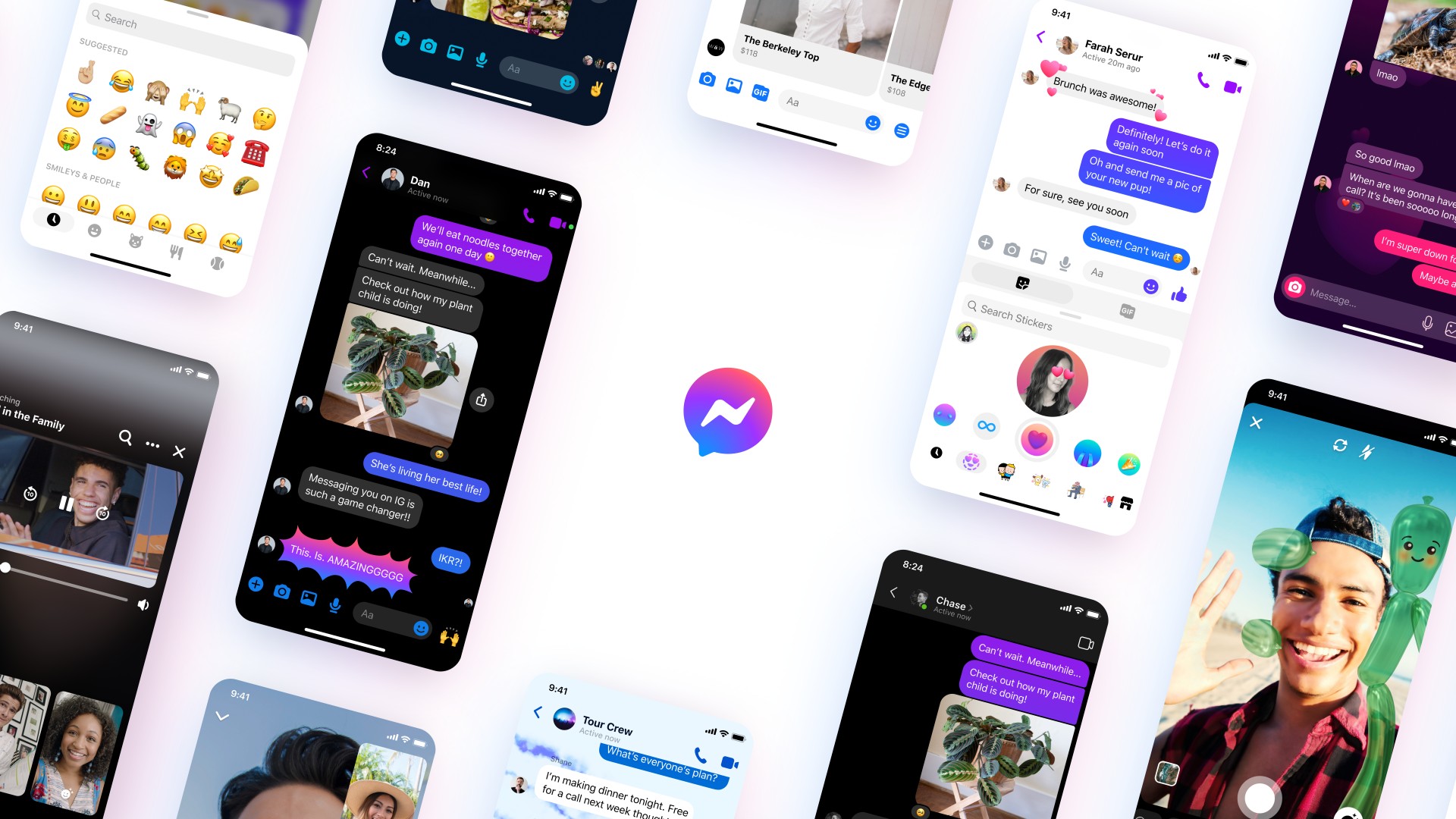 Facebook провёл редизайн Messenger